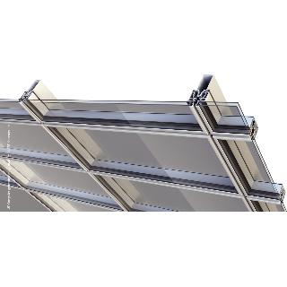Υαλοπετάσματα Μ3 Solar Semi Structural Alumil